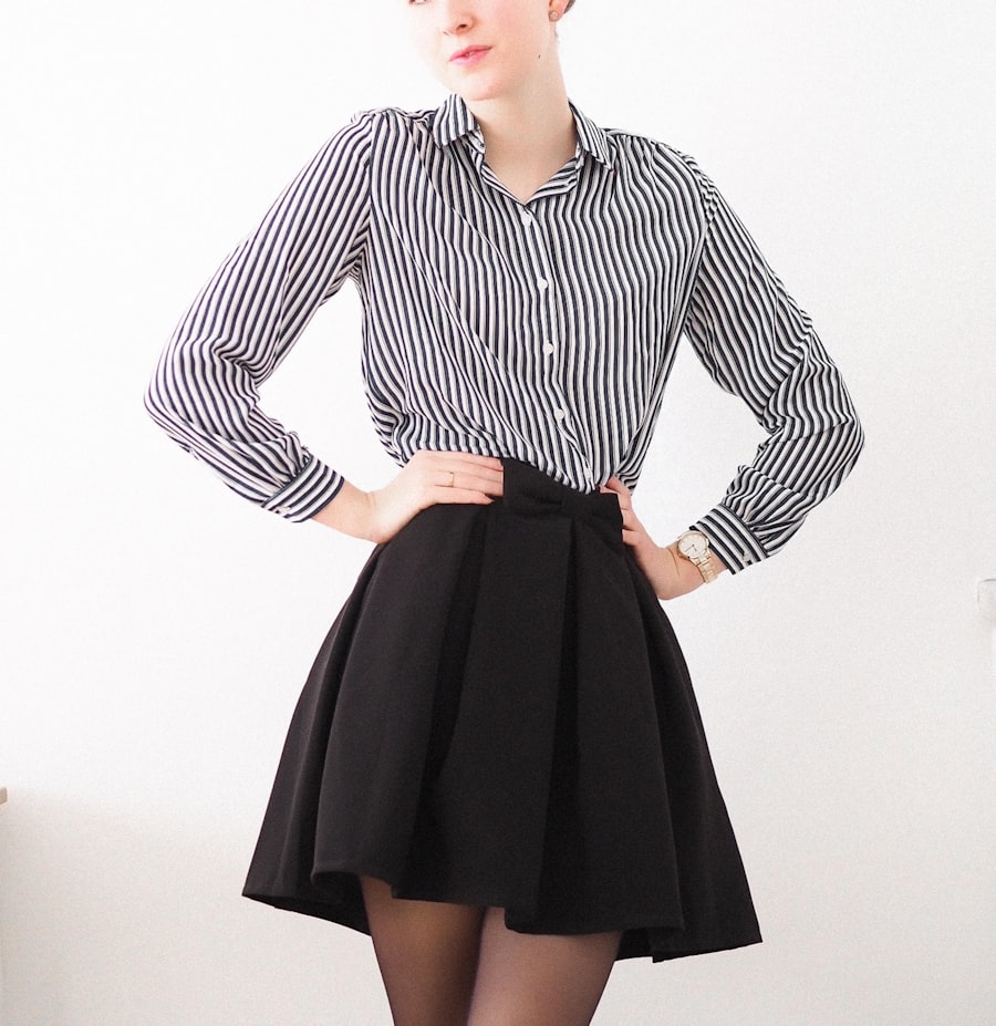 Kinn Leather Mini Skirt